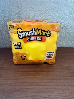 Smushmart Cheese Squishy Toy